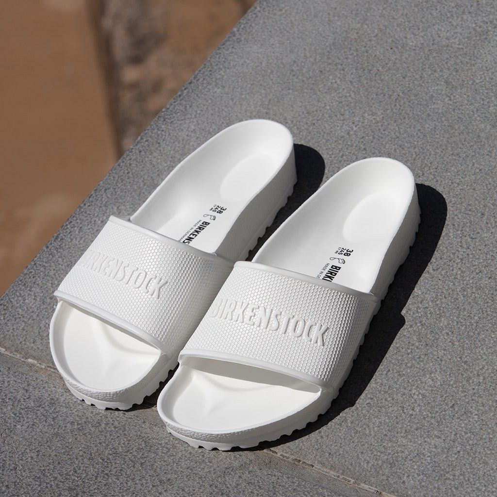 Birkenstock Barbados EVA White Sandals Women s Fashion Footwear