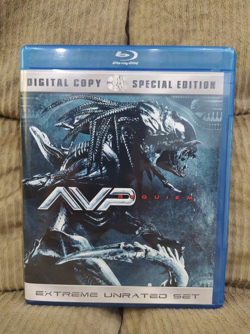 Bluray Alien vs Predator Requiem on Carousell