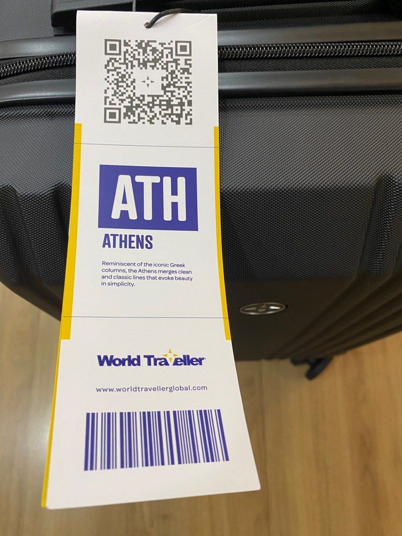 BNEW World Traveler Athens 51cm (Cabin Size) CarryOn, Hobbies & Toys