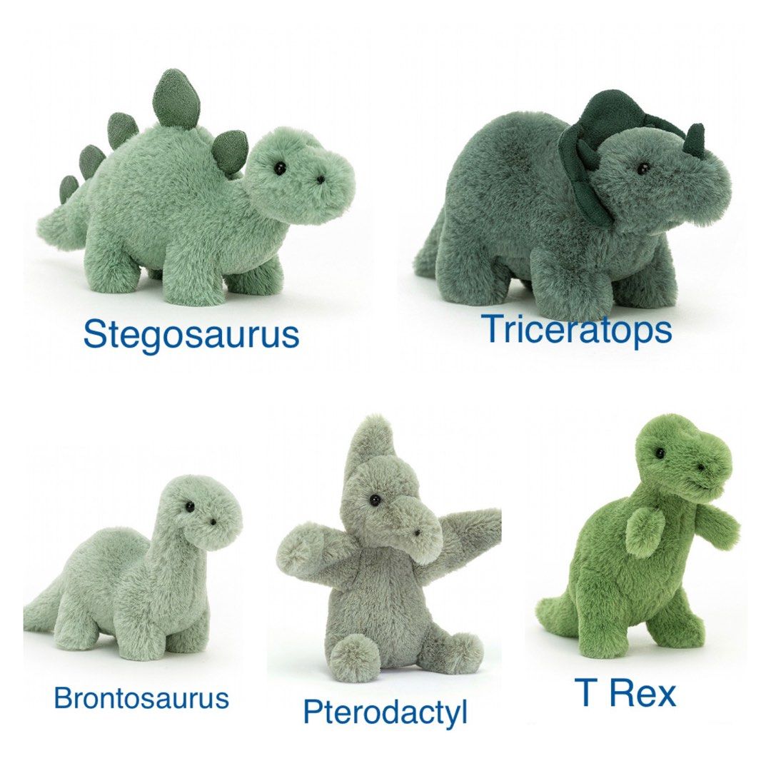 JellyCat: Fossilly Stegosaurus Mini