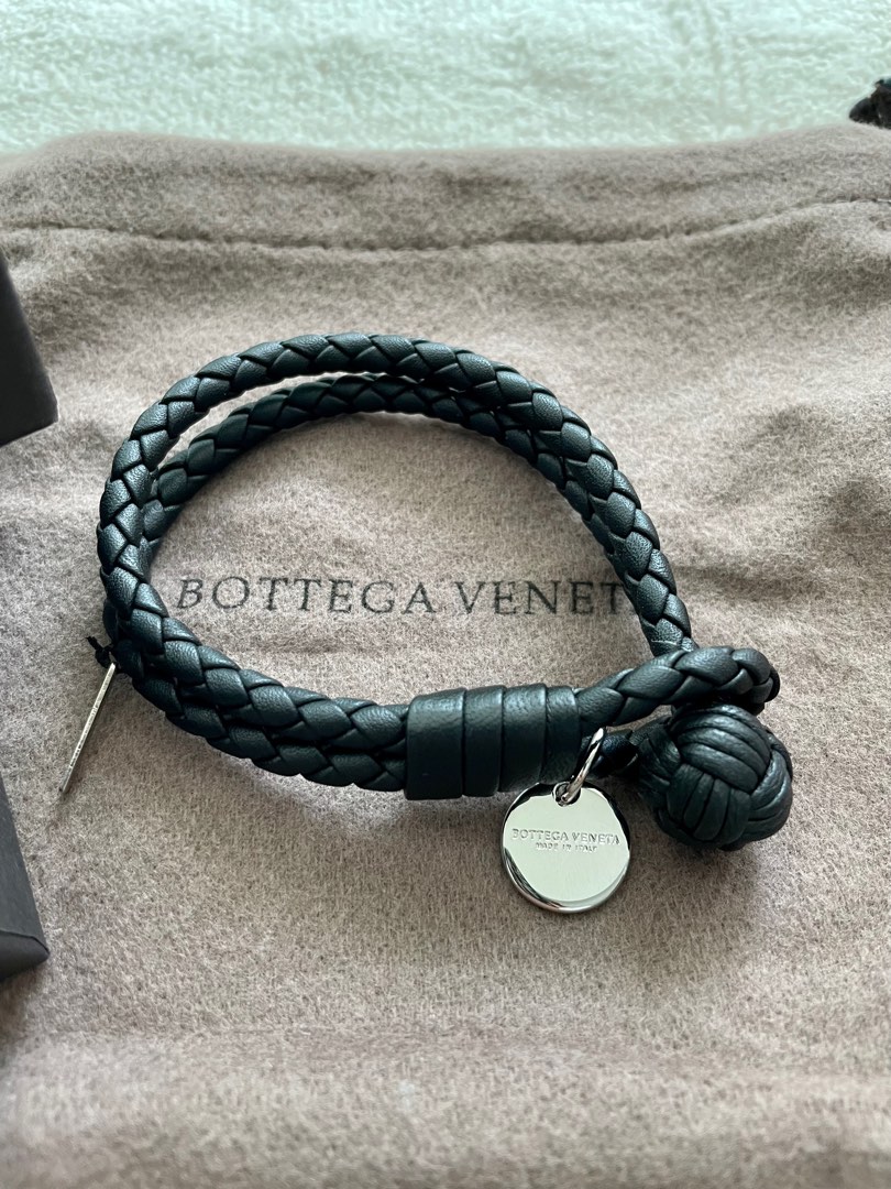 Intreccio sterling silver bracelet in silver - Bottega Veneta | Mytheresa
