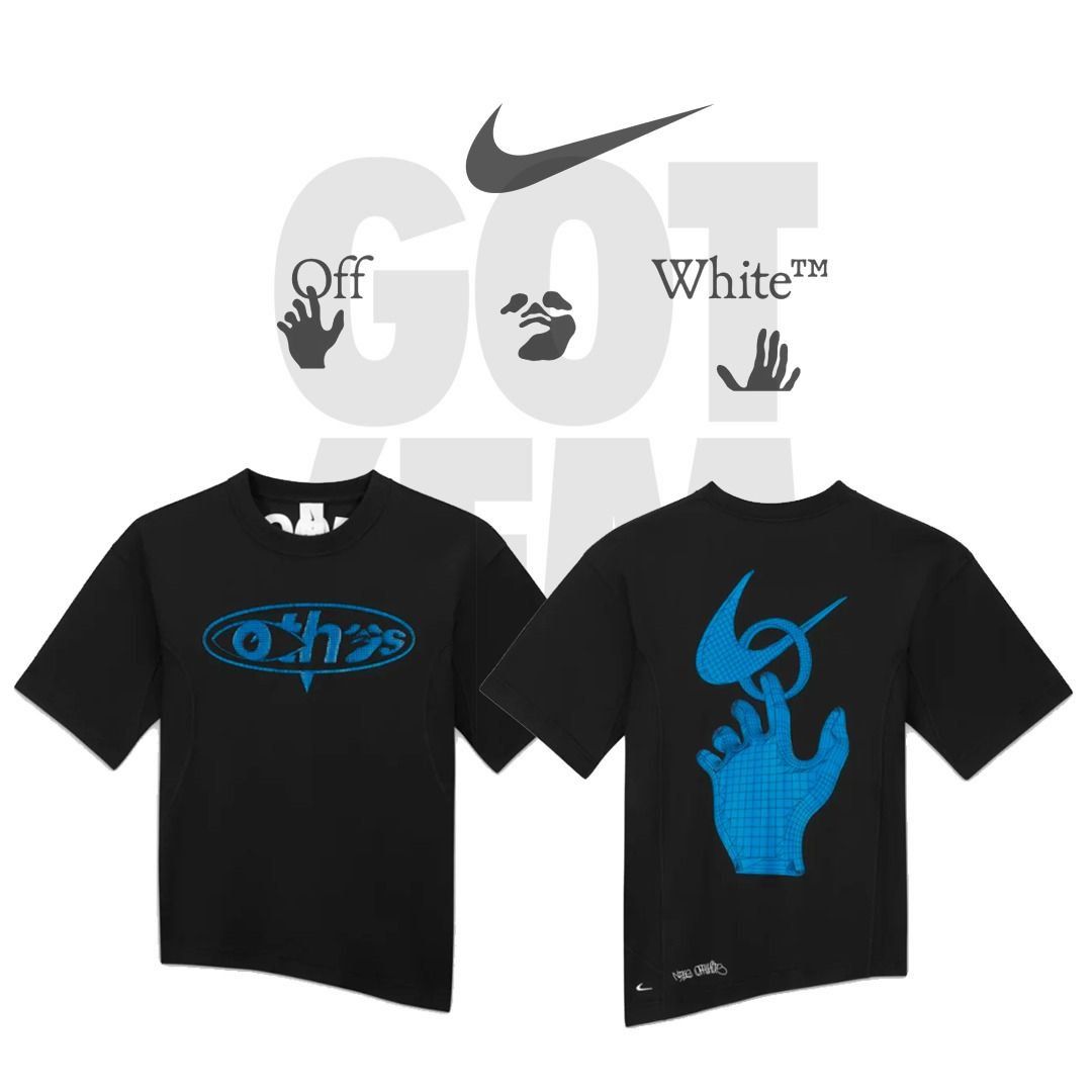 Nike off 2025 white tee sizing