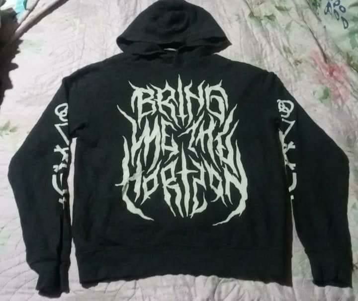Bmth top hoodie h&m