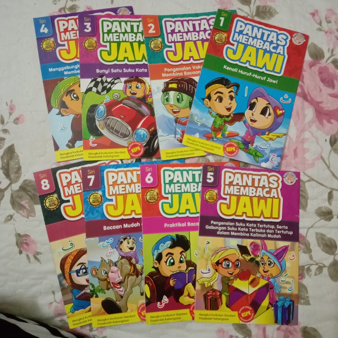 BUKU PANTAS MEMBACA JAWI, Hobbies & Toys, Books & Magazines, Children's ...