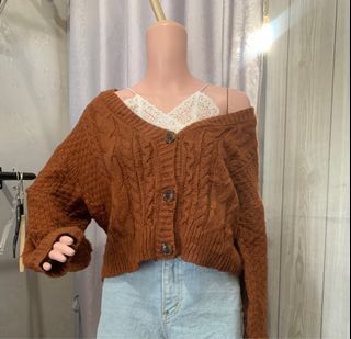 cardigan sweater Rajut