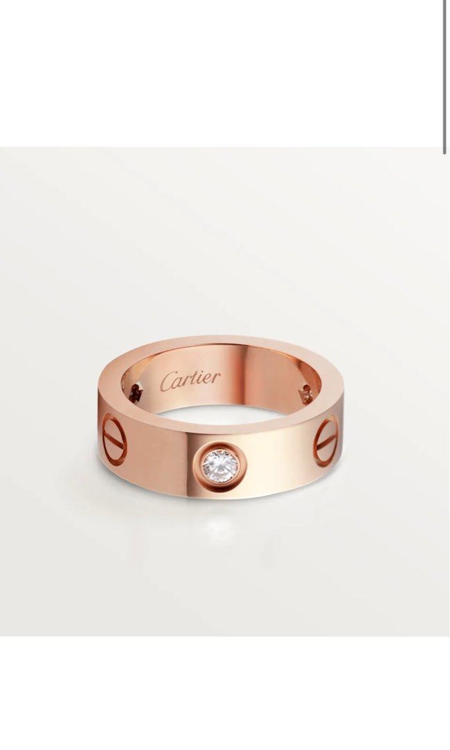 Love ring 3 diamonds outlet