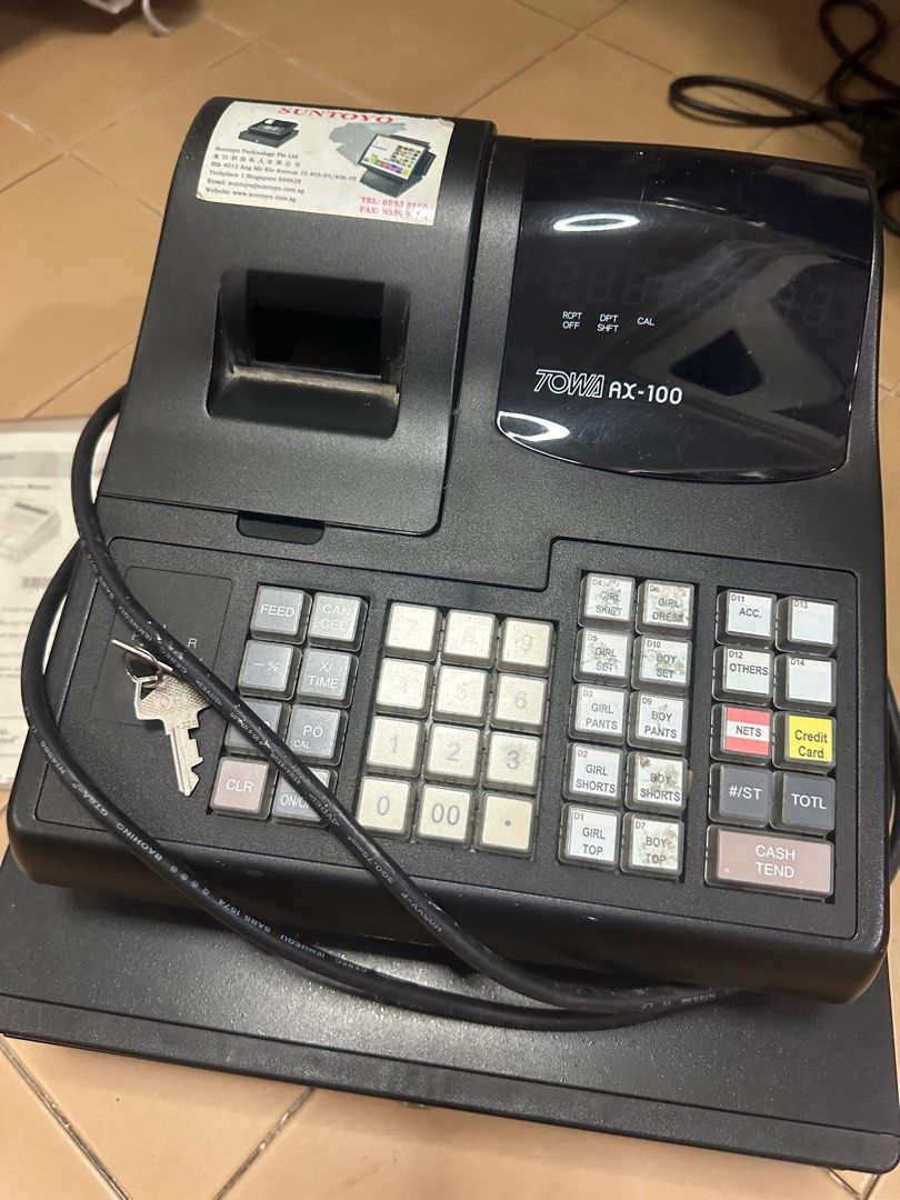 Cash register machine Sharp, Computers & Tech, Office & Business