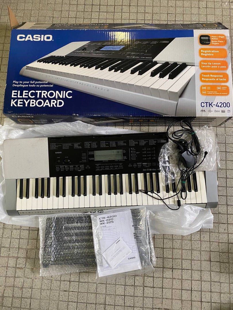 低価正規品 CASIO 61鍵盤 Tg61X-m42794953545 CTK-4200 超歓迎特価