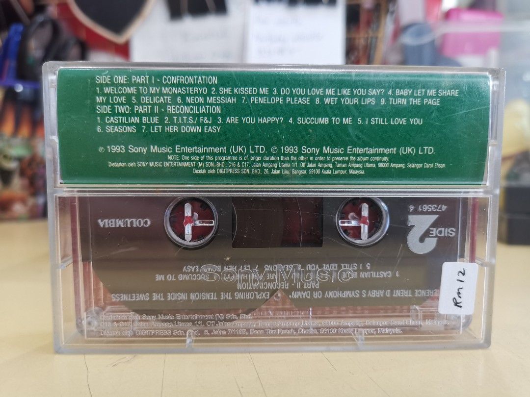 (Cassette) TERENCE TRENT D'ARBY'S SYMPHONY OR DAMN* Exploring The ...