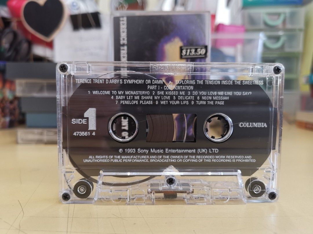 (Cassette) TERENCE TRENT D'ARBY'S SYMPHONY OR DAMN* Exploring The ...