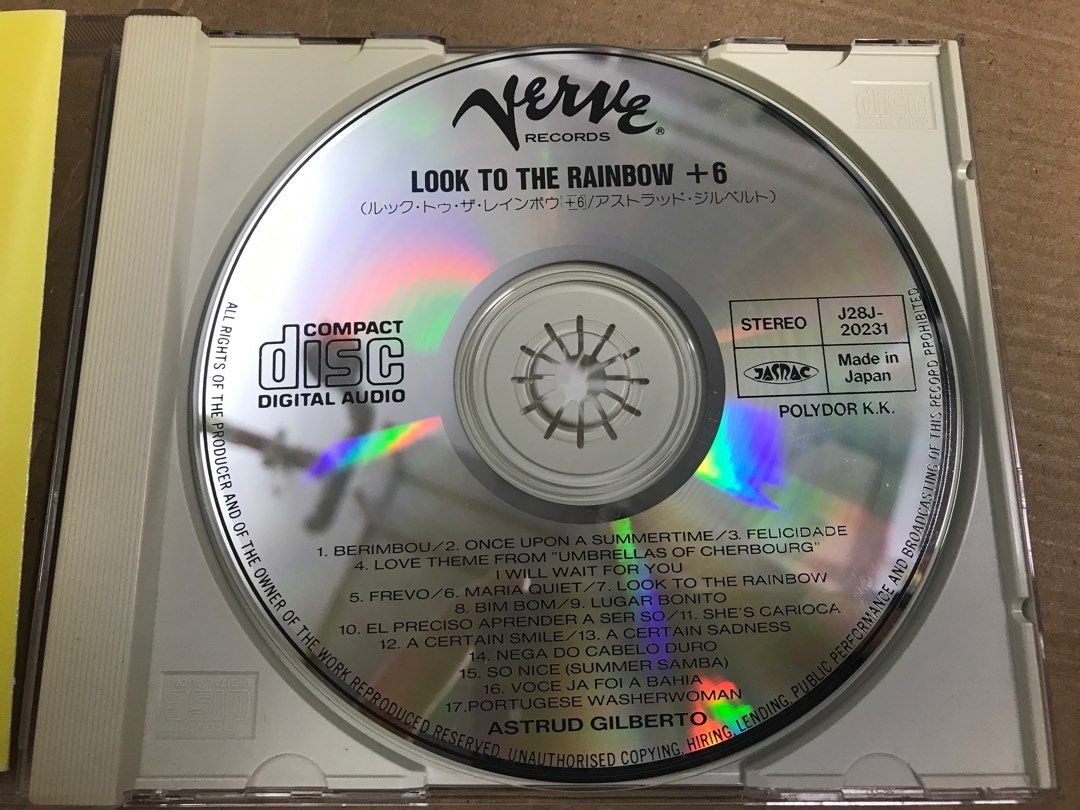 上品】 【希少US盤】Astrud Gilberto /Look To Rainbow 邦楽