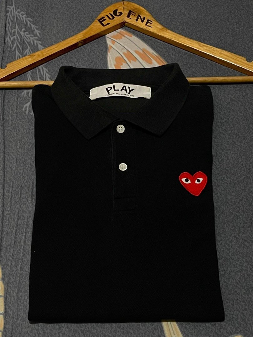 Cdg polo black online