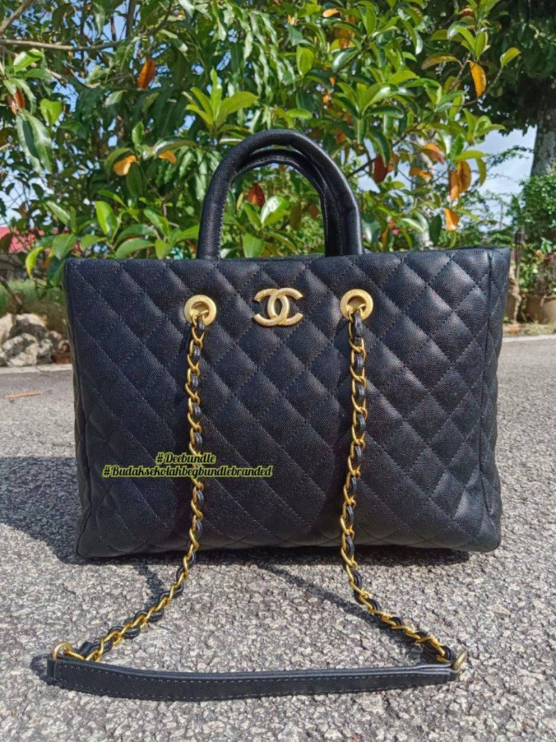 Chanel Coco Rue Cambon Caviar Shopping Tote, Women'S Fashion, Bags &  Wallets, Tote Bags On Carousell