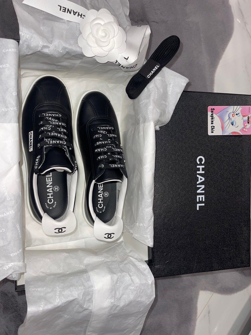 Chanel sneaker laces discount