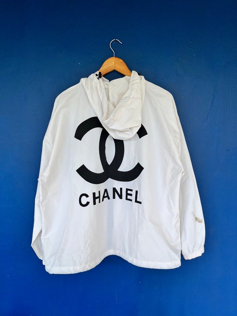 Mens chanel deals windbreaker jacket