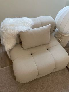 Chubby series sofa with adjustable backrest and armrest