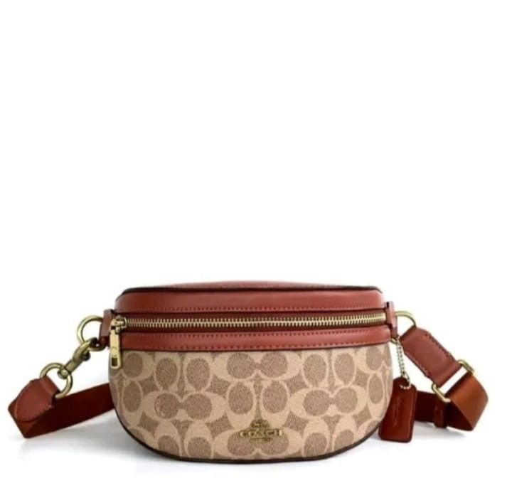 authentic coach belt bag