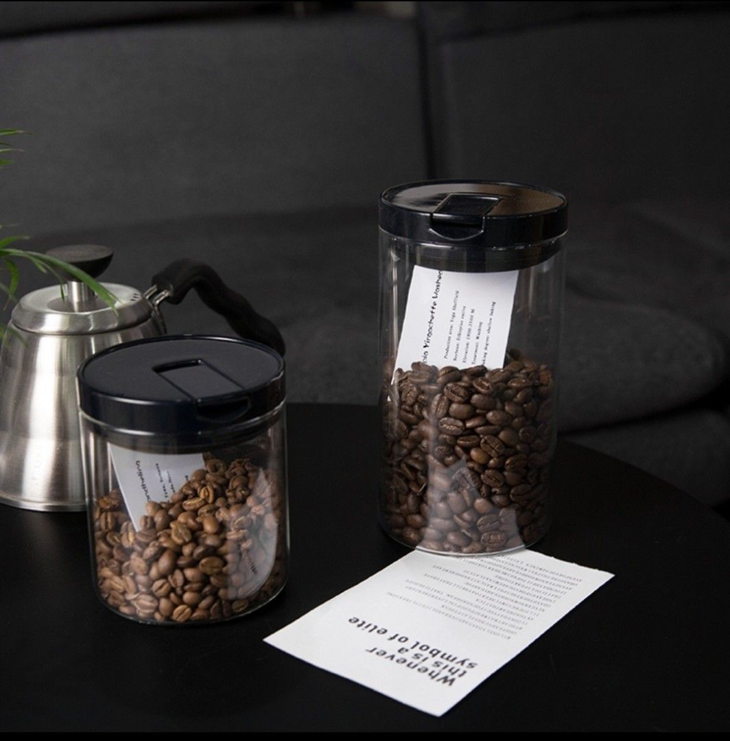 Coffee bean container, Furniture & Home Living, Kitchenware & Tableware