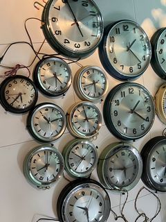 Collection of Diamond Clocks