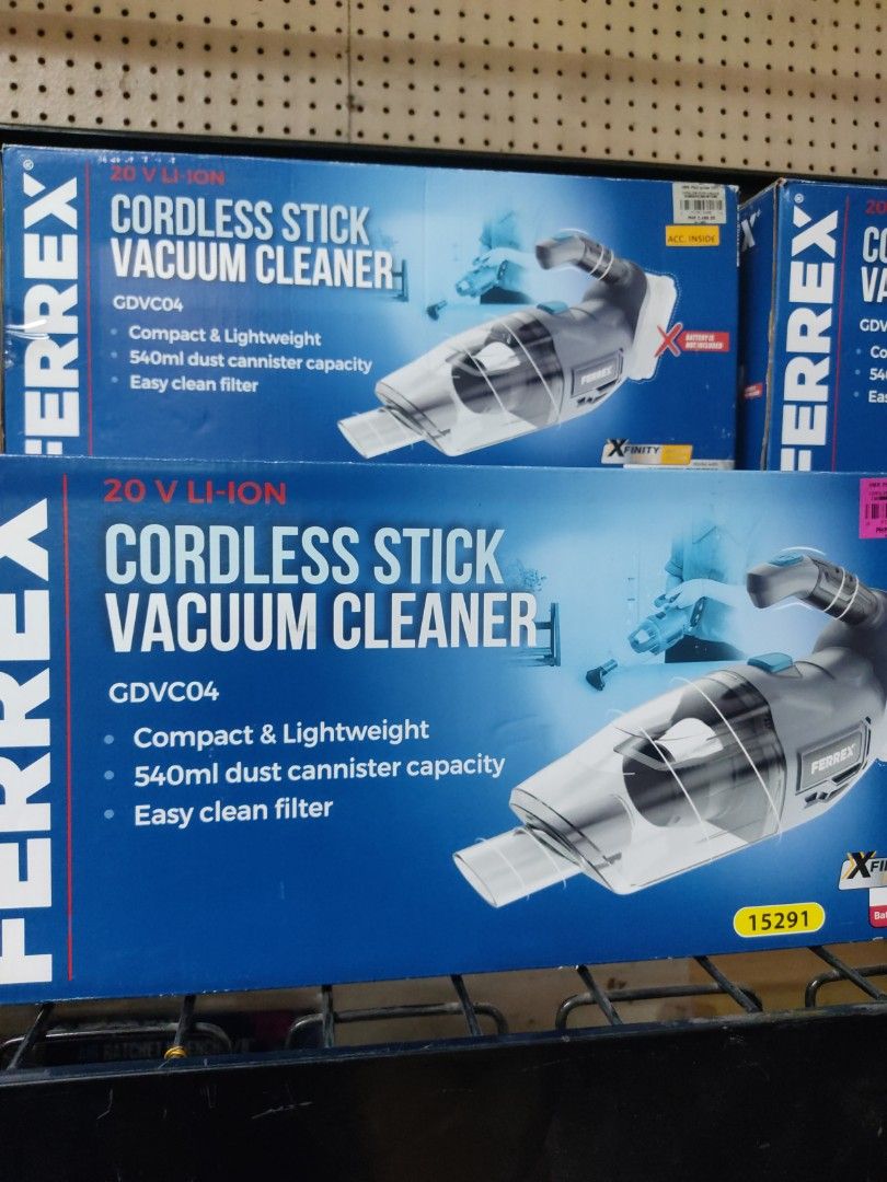 CORDLESS STICK VACUUM CLEANER 20V LIION BATTERY IS NOT INCLUDED, TV