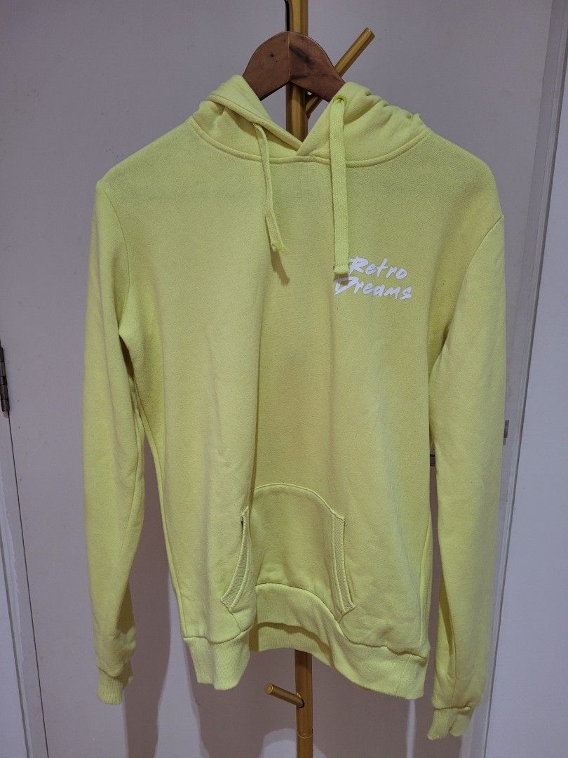 Yellow hoodie cotton on outlet
