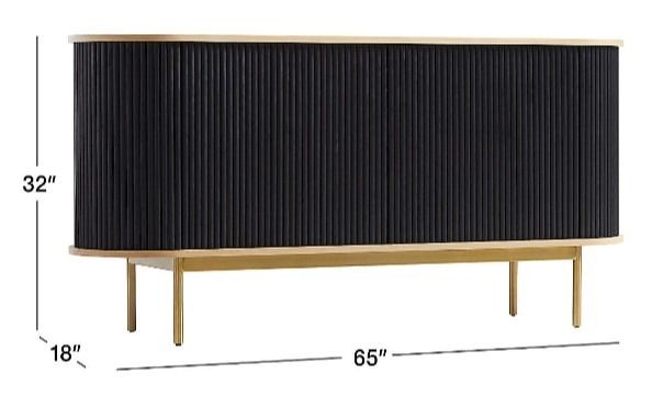 Walton ribbed shop sideboard