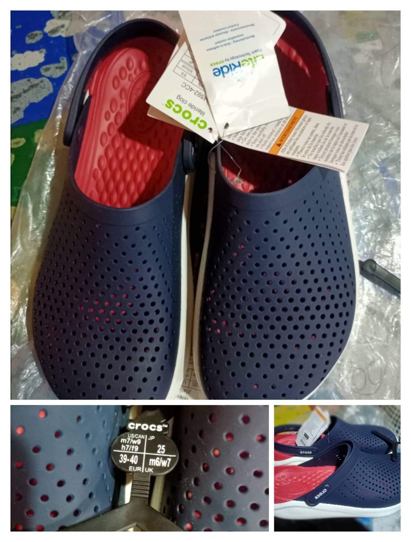 CROCS LITERIDE, Women's Fashion, Footwear, Flats & Sandals on Carousell