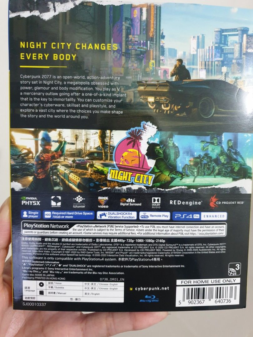 ❌SOLD - Cyberpunk 2077 (Category: PlayStation) located in Makati City. Submitted by shabelita (Listing ID 1215517541, Image 2). Description: Done with the game. Almost brand new. Test video will be sent before meet up. Stickers, map, world compendium are not included. Meet up places: Makati (Pembo, Ayala area, Poblacion, Century Mall) Taguig (Market, SM Aura, BGC, Serendra) Mandaluyong (Libertad, SM Megamall, Shangri-la) QC (Rob Galleria, Rob Mag
