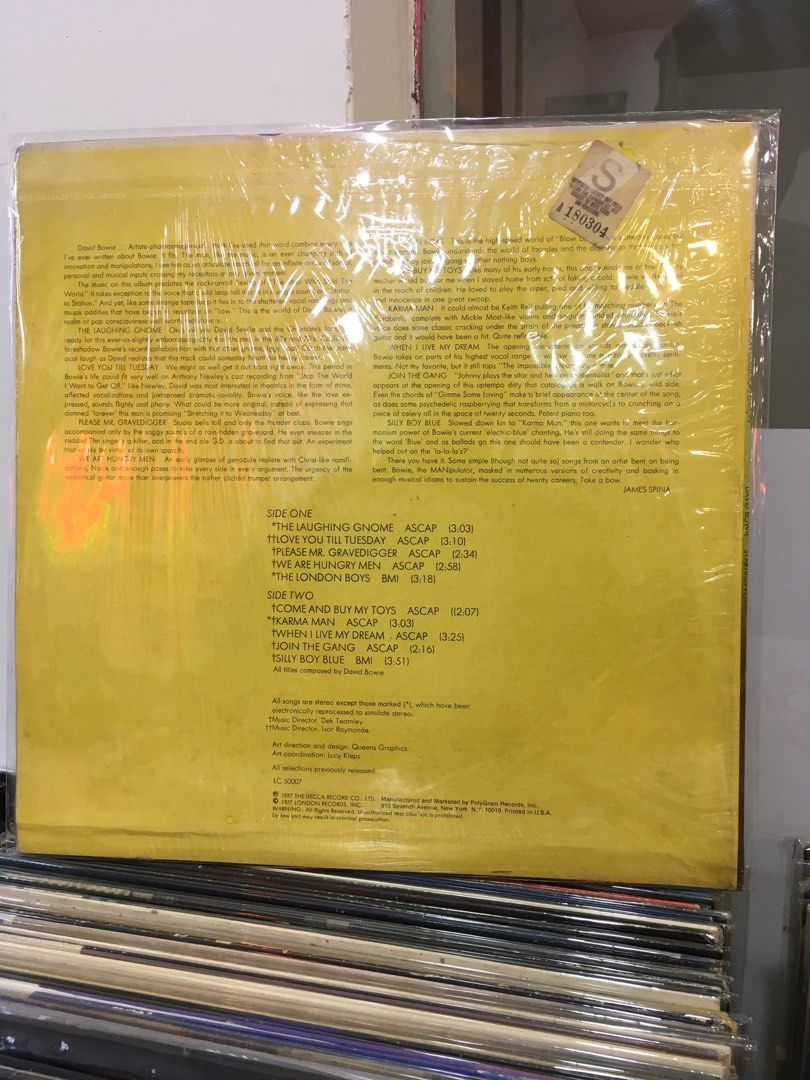 David Bowie Starting Point lp Hobbies Toys Music Media Vinyls