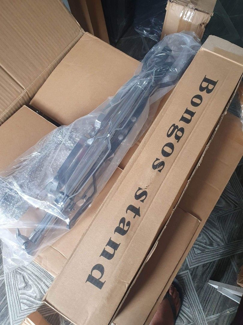 Davis Bongo Stand / Bongos Stand with Adjustable Holder on Carousell