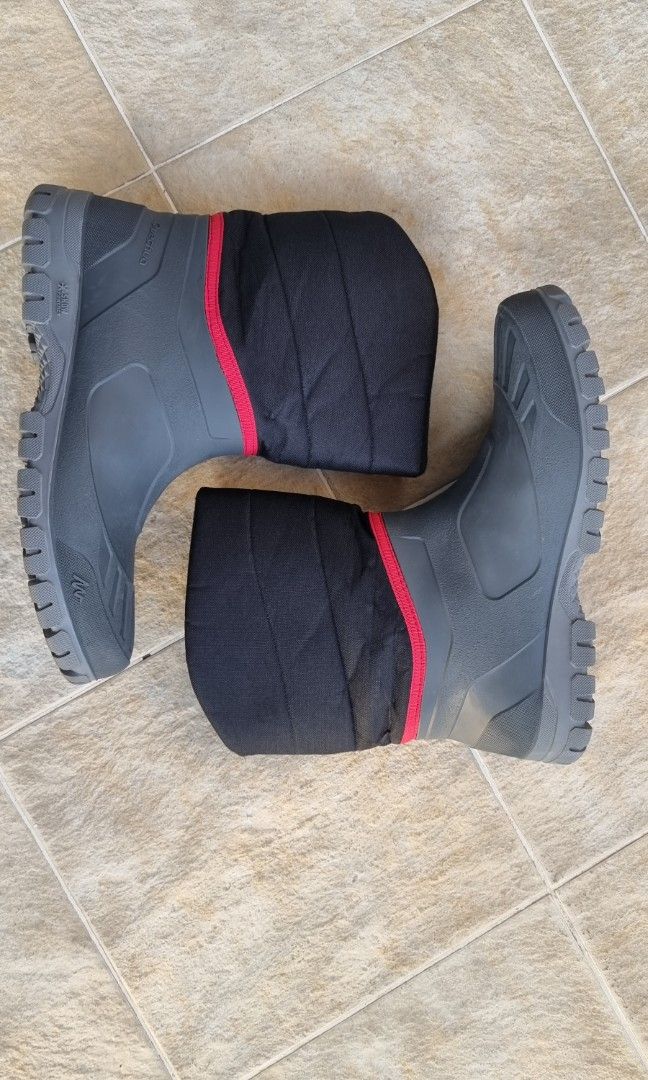 Decathlon Men's Warm Waterproof Snow Hiking Boots SH100 XWARM, Men's