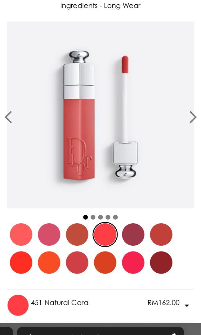 Dior Lip Tint (Code 451), Beauty & Personal Care, Face, Makeup on Carousell