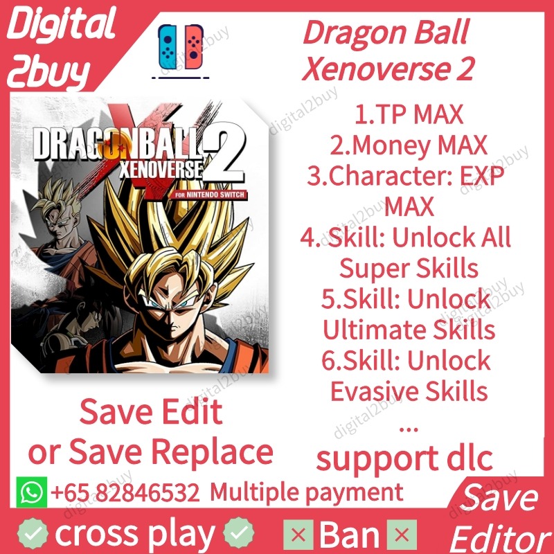 Dragon Ball Xenoverse 2 Save Editor DBX2 Save Modding Dragon Ball