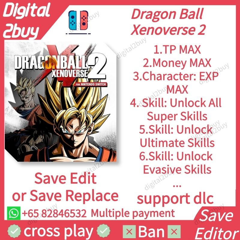 Dragon Ball Xenoverse Save Editor DBX2 Save Modding Dragon
