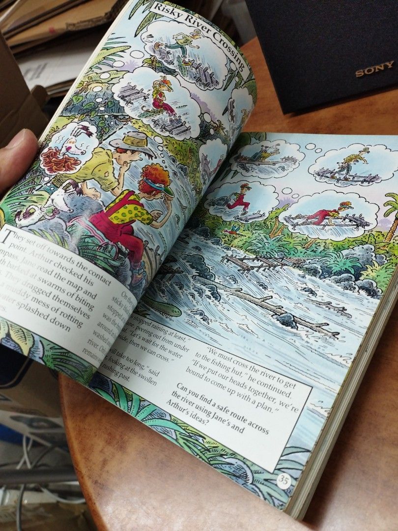 Magazines,　ENG)　Puzzle　Books　Adventure　Toys,　Volume　Omnibus　Hobbies　2,　Storybooks　on　Carousell