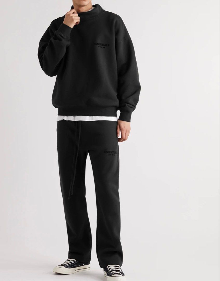 Fear of god hot sale mock neck sweatshirt