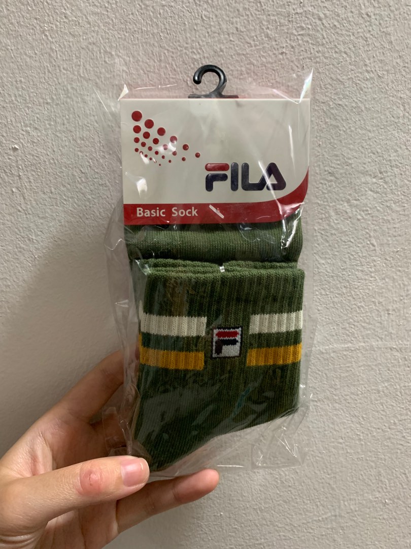 Yellow fila clearance socks