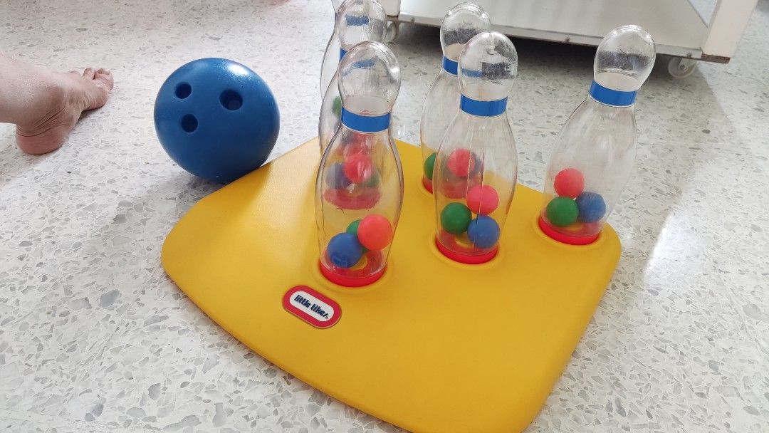 Fisher price sales bowling set