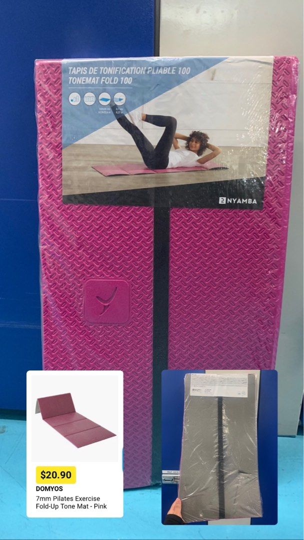 Folding Mat Decathlon Tonemat Fold Sports Equipment Exercise