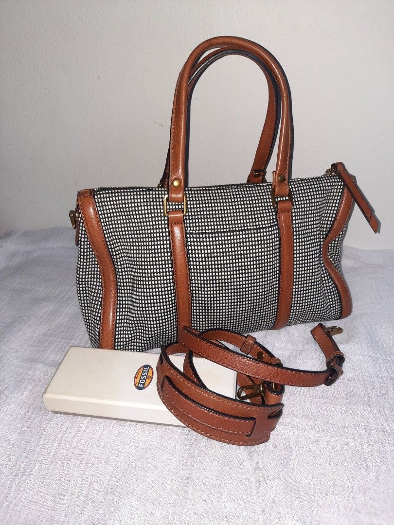 Fossil kendall satchel sale