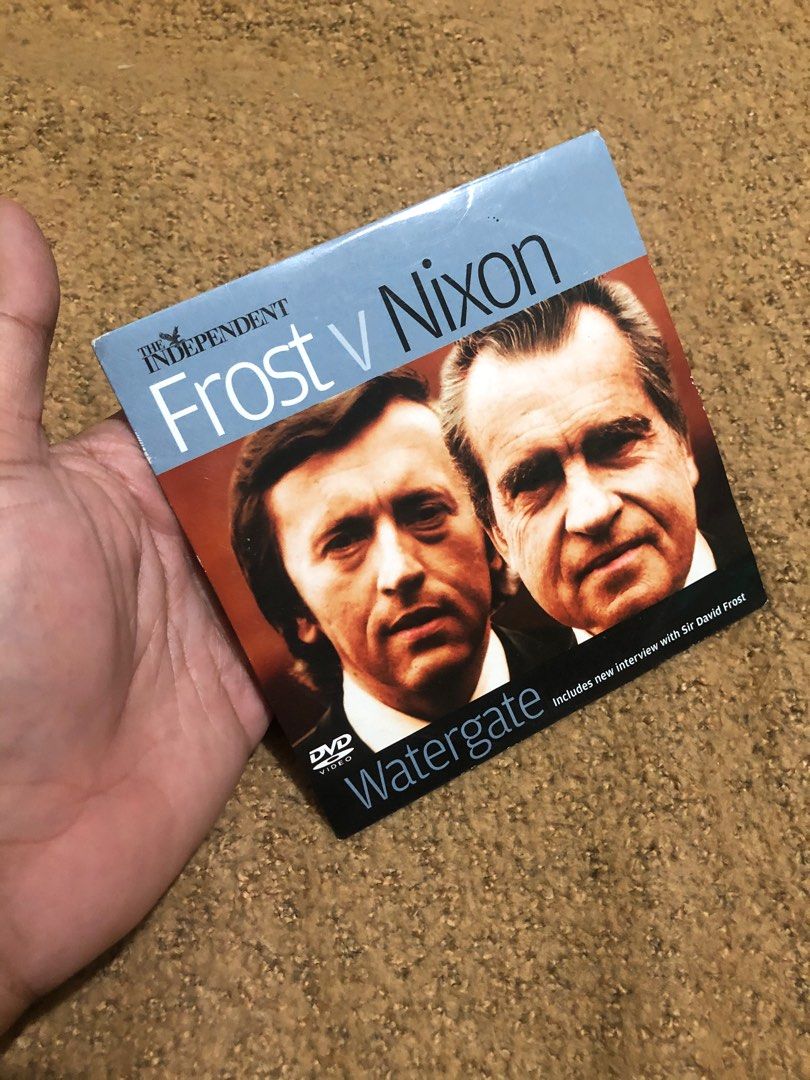 Frost v Nixon watergate scandal interview dvd, Hobbies & Toys, Music