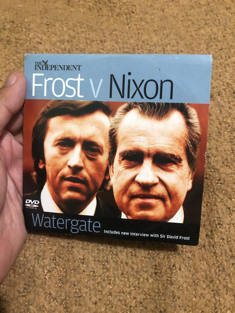 Frost v Nixon watergate scandal interview dvd, Hobbies & Toys, Music