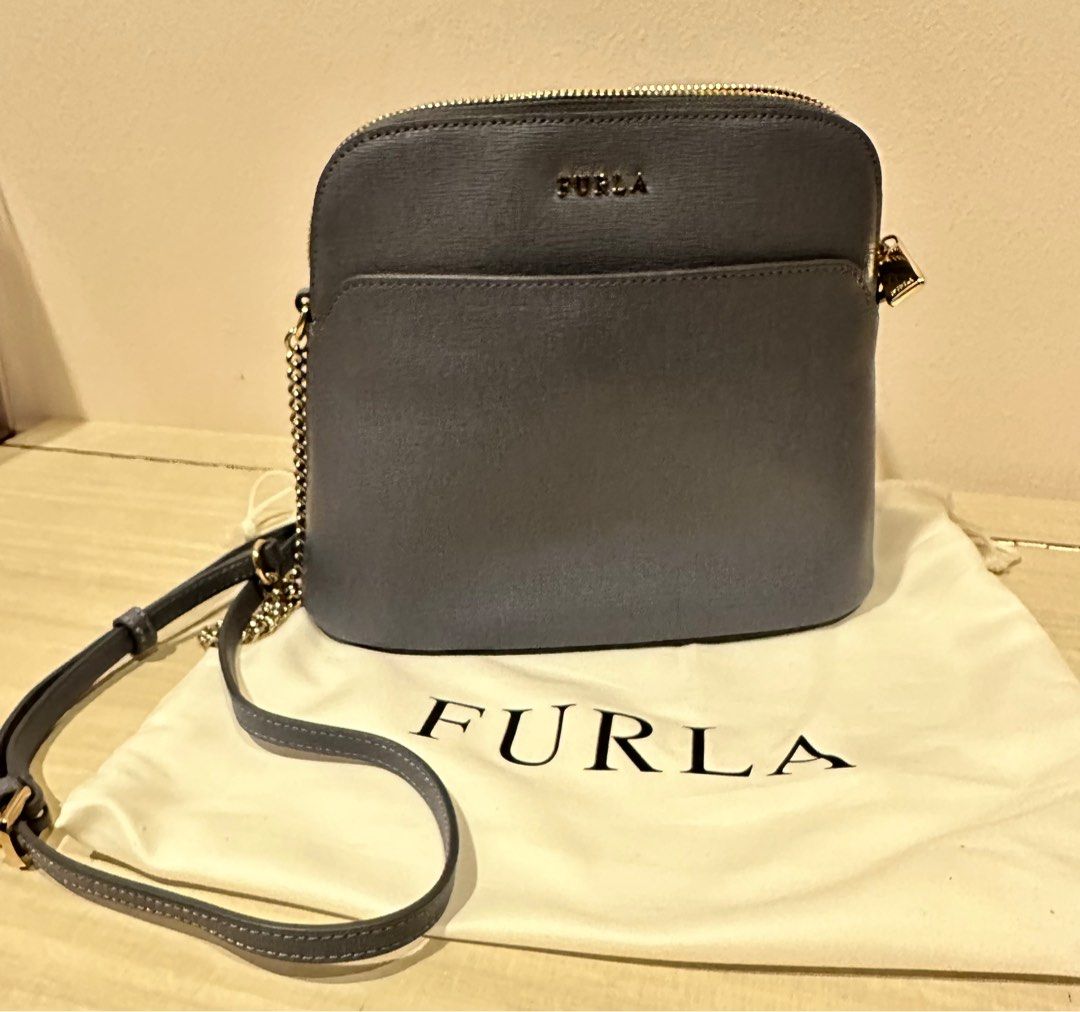 Furla miky top leather crossbody bag