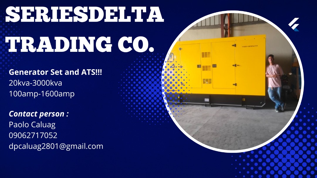 GENERATOR SET AND ATS FOR SALE!!!, Commercial & Industrial