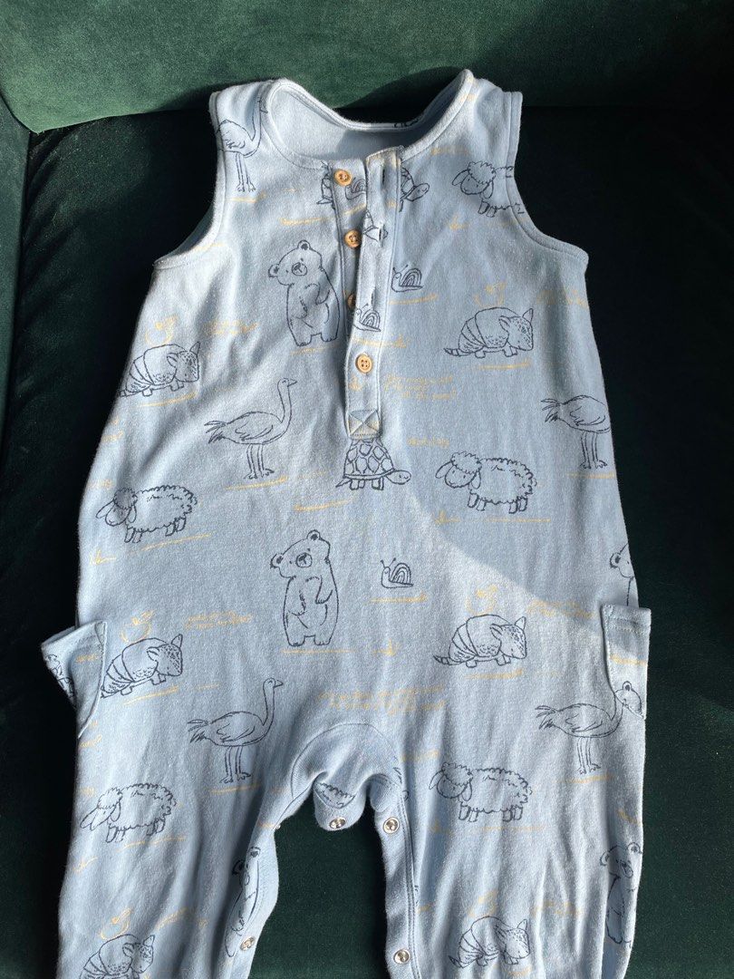 George Sleeveless Sleepsuit