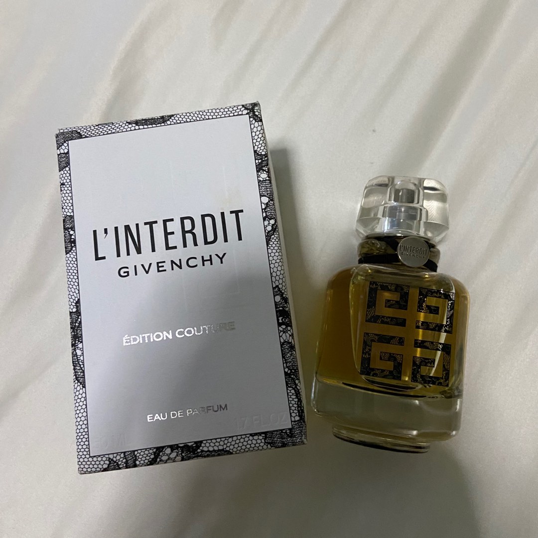 Givenchy L'Interdit Edition Couture Eau De Parfum 50 ml, Beauty & Personal  Care, Fragrance & Deodorants on Carousell