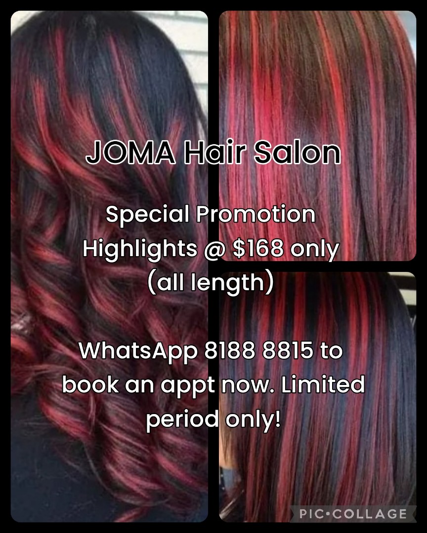 Hair Promotion babylights/ Highlights/ Balayage @ $168 only, Beauty &  Personal Care, Hair on Carousell