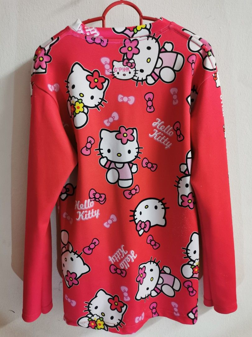 Hello kitty Jersey, Women's Fashion, Tops, Longsleeves on Carousell