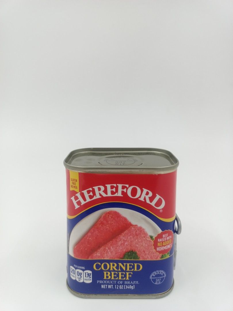 HEREFORD CORNED BEEF 12 OZ (340g), Food & Drinks, Packaged & Instant