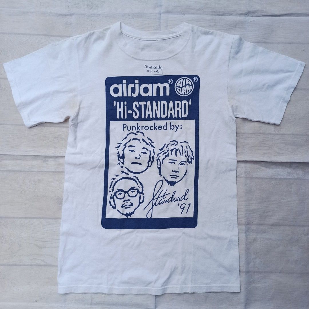 HI-STANDARD Air Jam Official t shirt size S, Fesyen Pria